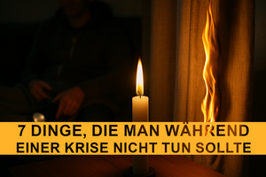⛔ 7 Dinge, die man während einer Krise nicht tun sollte