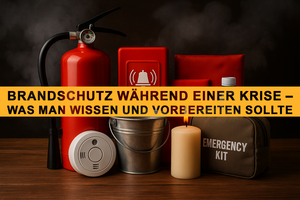 Brandschutz während einer Krise, was man wissen und vorbereiten sollte
