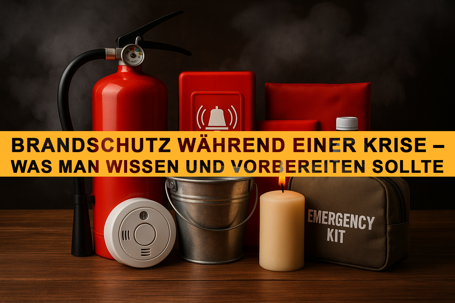 Brandschutz während einer Krise, was man wissen und vorbereiten sollte