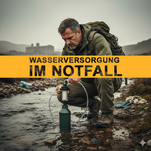 Wasserversorgung im Notfall: So sicherst Du sauberes Trinkwasser