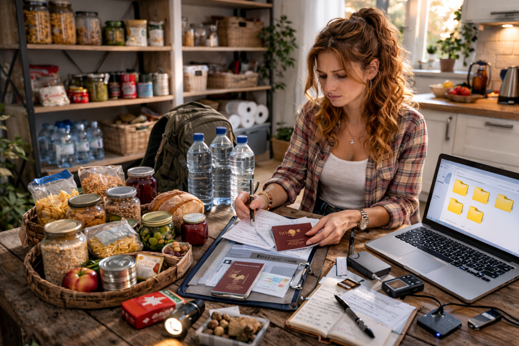 Hoffnung ersetzt keine Struktur du bist nicht vorbereitet krisenschutz.online vorbereitung am küchentisch