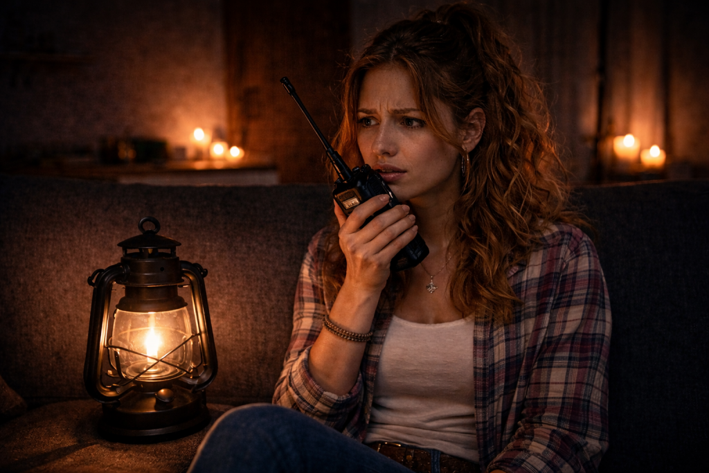 stromausfall haushalt krisenschutz.online funkgerät pmr beleuchtung